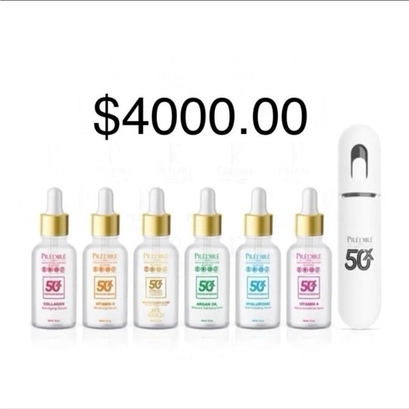 Predire Paris 50X Intensive Multi-Purpose Rejuvenation Skin Diffusion Set - New - Picture 5 of 8